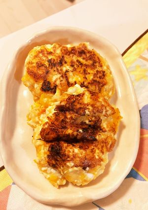 バターピッナッツと豆腐のチーズ餅-レシピのメイン写真