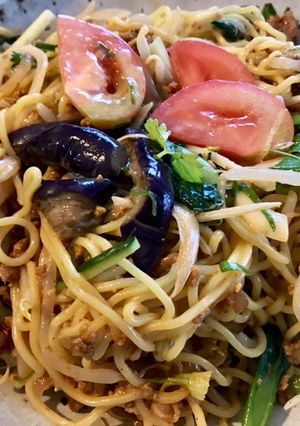 ゴマ豆乳冷やし坦坦麺ｰ賄いレシピｰ-レシピのメイン写真