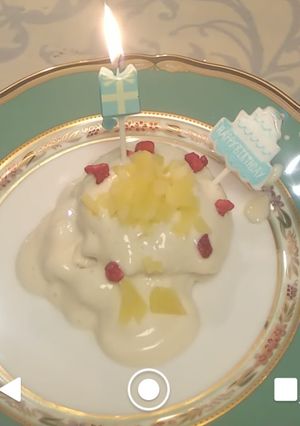 豆腐クリーム1歳ケーキ※乳製品不使用-レシピのメイン写真
