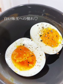 保存袋に入れるだけ!白だしにんにく塩味玉-レシピのメイン写真