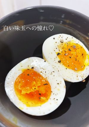 保存袋に入れるだけ！白だしにんにく塩味玉-レシピのメイン写真