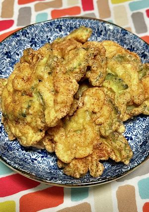 超簡単☆ゴーヤたらこかき揚げ♪♪-レシピのメイン写真