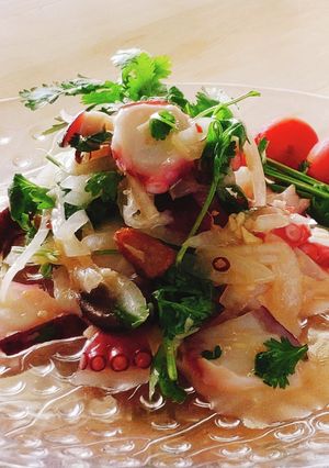 たこサラダ★ベトナム★しそ★ランチ★前菜-レシピのメイン写真