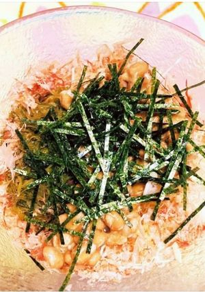 キャベツ納豆サラダ-レシピのメイン写真