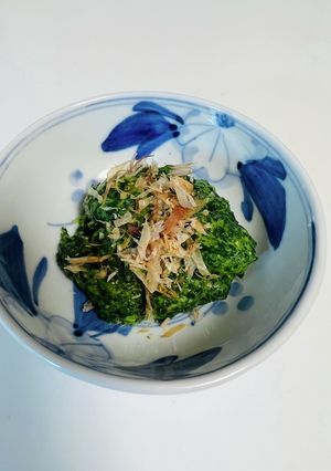 我が家のモロヘイヤ-レシピのメイン写真