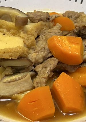豚肉と厚揚げのカレー煮-レシピのメイン写真