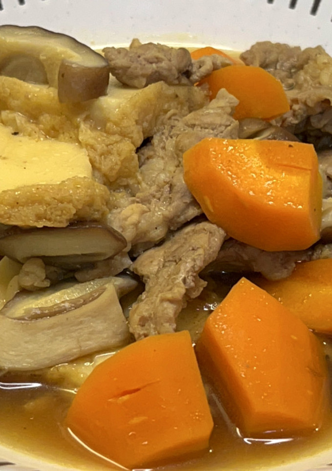 豚肉と厚揚げのカレー煮-レシピのメイン写真
