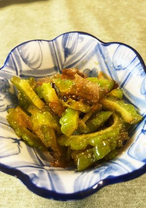 ゴーヤのごま油和え（作りおき）-レシピのメイン写真