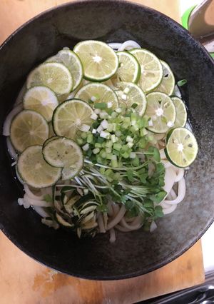 すだちうどん-レシピのメイン写真