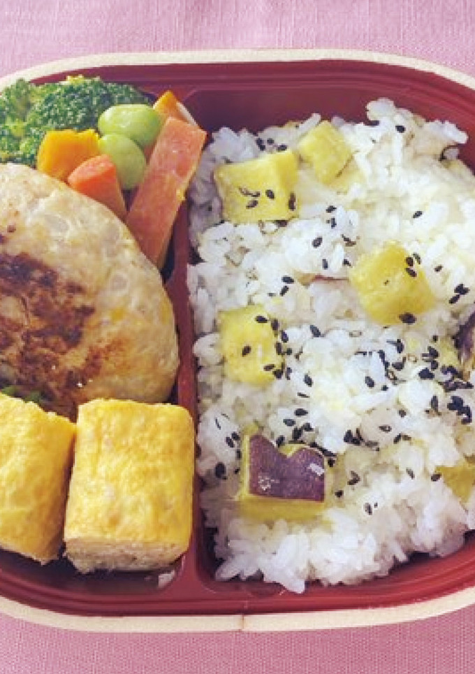 【桜の聖母短大】さつまいもご飯-レシピのメイン写真