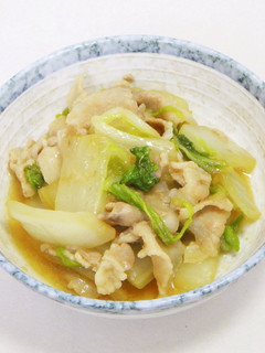 白菜と豚バラのうま煮-レシピのメイン写真