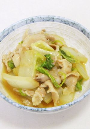 白菜と豚バラのうま煮-レシピのメイン写真