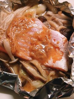 サーモンのちゃんちゃん焼き-レシピのメイン写真