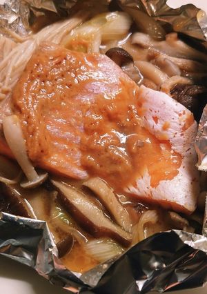 サーモンのちゃんちゃん焼き-レシピのメイン写真