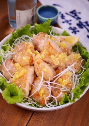 塩麴とパイナップルのうま塩ダレ唐揚げ✨-レシピのメイン写真