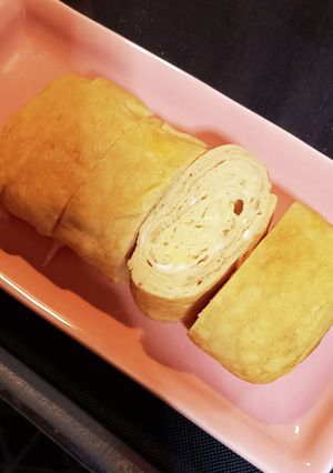我が家の甘めの玉子焼き-レシピのメイン写真