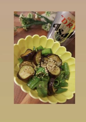茄子ピーマンのおつまみ-レシピのメイン写真
