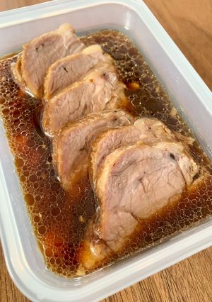 豚肩ロースのチャーシュー【電気圧力鍋】-レシピのメイン写真