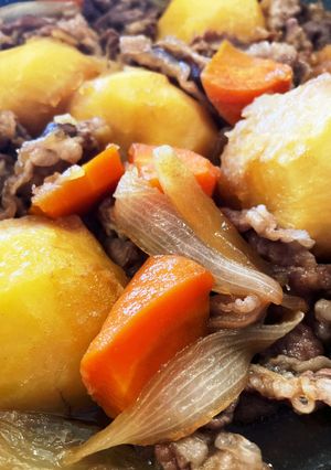 フライパンで簡単!うちの肉じゃが-レシピのメイン写真