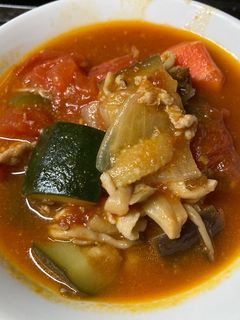 冷蔵庫残り野菜でラタトゥユ-レシピのメイン写真