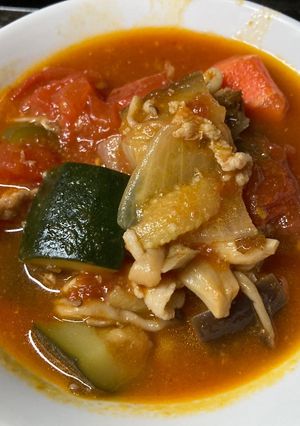 冷蔵庫残り野菜でラタトゥユ-レシピのメイン写真
