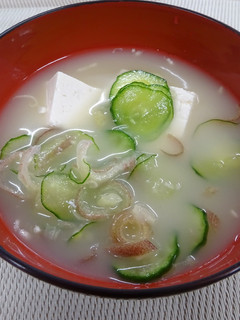 暑い時期には冷や汁-レシピのメイン写真