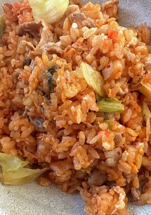 豚キムチチャーハン-レシピのメイン写真