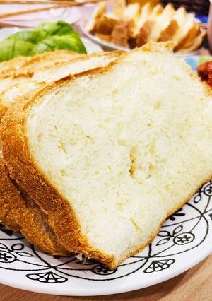 HBで！2斤サイズのふわふわ食パン-レシピのメイン写真