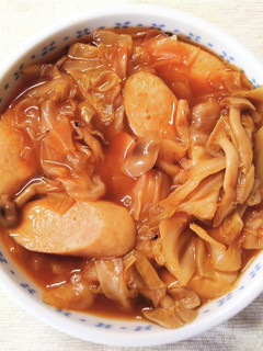 キャベツ しめじ ウインナーのデミスープ-レシピのメイン写真