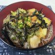 青紫蘇とり天そうめん