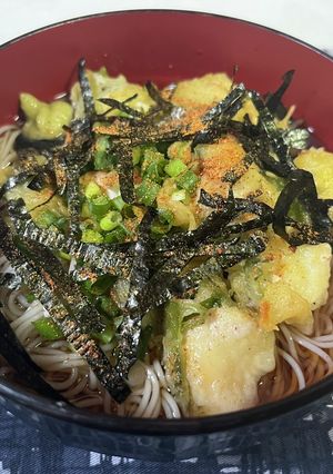 青紫蘇とり天そうめん-レシピのメイン写真