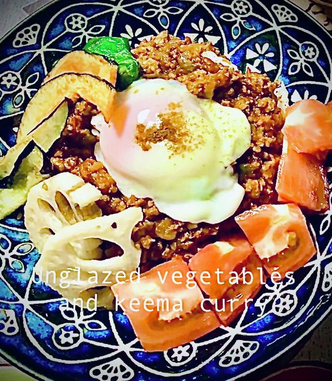素揚げ野菜のキーマカレー-レシピのメイン写真