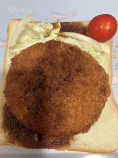 オガタ家 夕食 ミンチカツパン-レシピのメイン写真