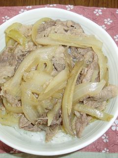 簡単♪牛丼-レシピのメイン写真