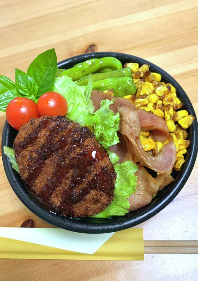 揚げ物・炒め物しても…10分完成お弁当！-レシピのメイン写真
