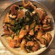 鶏ももとニラのすき焼き炒め
