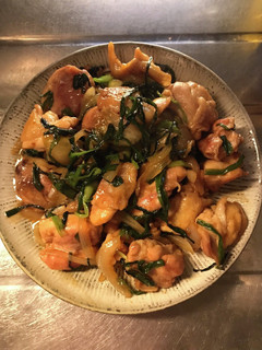 鶏ももとニラのすき焼き炒め-レシピのメイン写真