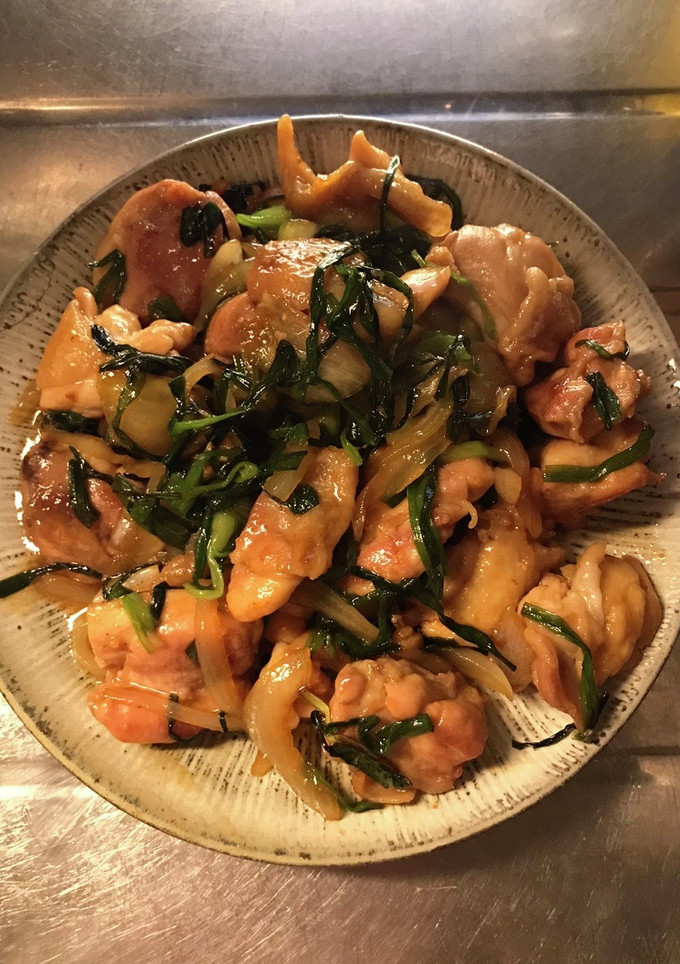 鶏ももとニラのすき焼き炒め-レシピのメイン写真