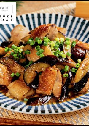 焼きタレde超簡単美味！鶏ももなす-レシピのメイン写真