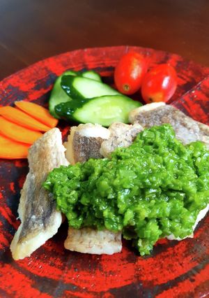 魚、鶏肉に万能❢万願寺唐辛子ソース-レシピのメイン写真