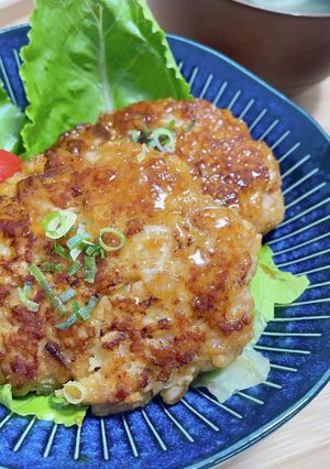 和風にんにく醤油ハンバーグ-レシピのメイン写真