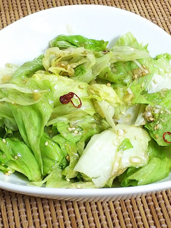 レタスのネギぽん酢和え-レシピのメイン写真