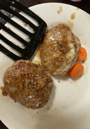 ハンバーグ-レシピのメイン写真