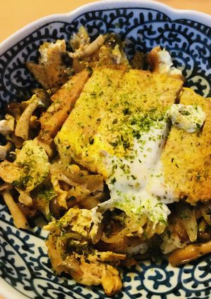 市販惣菜カツ活用●きのこと玉子のカツ丼-レシピのメイン写真