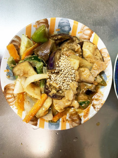 オイきな粉クリーム味豚こま大根青椒肉絲風-レシピのメイン写真