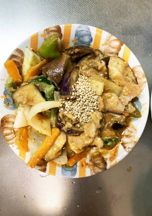 オイきな粉クリーム味豚こま大根青椒肉絲風-レシピのメイン写真