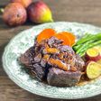 豚肉のいちじくソース煮