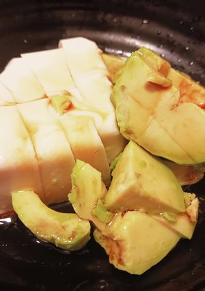 ♔強者の朝食♔♕アボガド豆腐♕-レシピのメイン写真