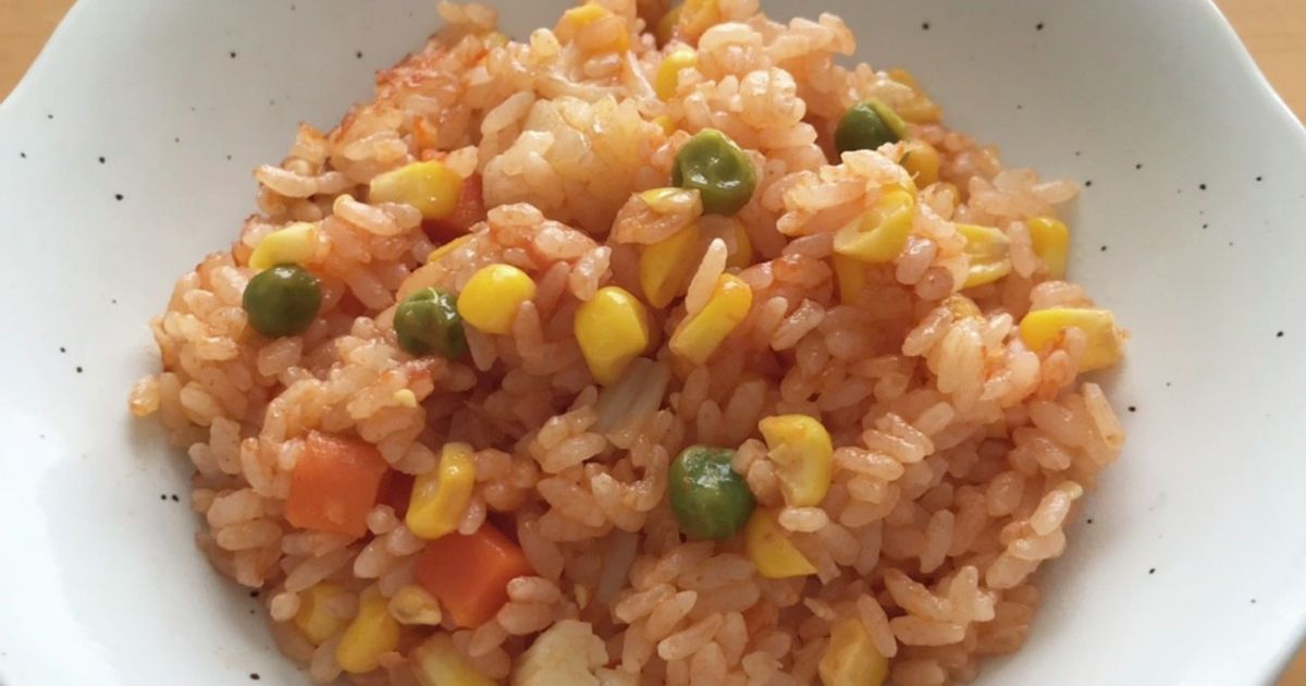 ケチャップライス2 ☆簡単☆レンジde☆ケチャップライス☆ by