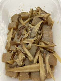 こんにゃくごぼう味噌炒め-レシピのメイン写真